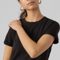 VERO MODA VMSASHAMILLA SS SWEAT DRESS NOOS Dames Jurk - Maat L -Trendy Meid Verkoop 733x1200 8