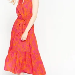 LOLALIZA Maxi-jurk Met Paisleyprint - Oranje - Maat XXL 14 LOLALIZA Maxi-jurk Met Paisleyprint - Oranje - Maat XXL -Trendy Meid Verkoop 733x1200 9