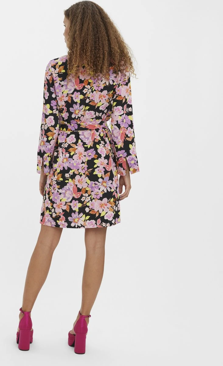 VERO MODA VMLUCIA LS ABK SHIRT DRESS WVN Dames Jurk - Maat S 3 VERO MODA VMLUCIA LS ABK SHIRT DRESS WVN Dames Jurk - Maat S - Afbeelding 3