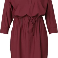 Promiss Korte, Effen Jurk In Travelwearstof -Trendy Meid Verkoop 734x1200 18