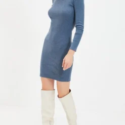 Trendyol Vrouwen Standaard Mouw Staande Kraag Bodycon Jurk 27 Trendyol Vrouwen Standaard Mouw Staande Kraag Bodycon Jurk -Trendy Meid Verkoop 734x1200 20