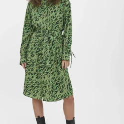 VERO MODA VMFREJA LS BLK SHIRT DRESS WVN Dames Jurk - Maat S -Trendy Meid Verkoop 747x1200 5