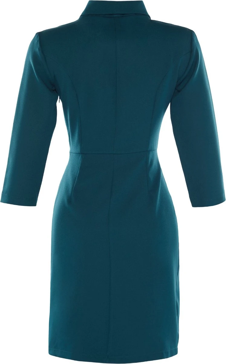 Trendyol Vrouwen Standaard Mouw Cache-coeur A-lijn Jurk 8 Trendyol Vrouwen Standaard Mouw Cache-coeur A-lijn Jurk - Afbeelding 8