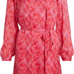 Vila Jurk Vilayla Vie L/s Short Dress/ls 14083031 Pink Yarrow Dames Maat - 36