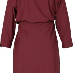 Promiss Korte, Effen Jurk In Travelwearstof -Trendy Meid Verkoop 758x1200