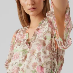 VERO MODA VMSILO SS 7/8 DRESS WVN BTQ Dames Jurk - Maat S -Trendy Meid Verkoop 760x1200 6