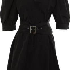 Trendyol Vrouwen Gepofte/ruche Mouw V-hals Omslag Plus Size Jurk 12 Trendyol Vrouwen Gepofte/ruche Mouw V-hals Omslag Plus Size Jurk -Trendy Meid Verkoop 762x1200 10