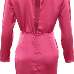 Trendyol Vrouwen Standaard Mouw Staande Kraag Omslag Jurk -Trendy Meid Verkoop 768x1200 4