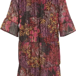 Cassis Korte, Wijde Jurk Met Bloemenmotief -Trendy Meid Verkoop 769x1200