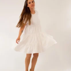 Carlo D'Alessandro - Witte Mini-jurk -Trendy Meid Verkoop 771x1200 4