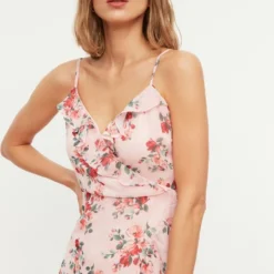 Trendyol Vrouwen Standaard Mouw Cache-coeur Double-breasted Jurk -Trendy Meid Verkoop 784x1200 1