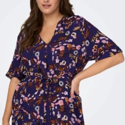 Only Carmakoma Carnova Jurk Blauw Maat 44 -Trendy Meid Verkoop 784x1200 13