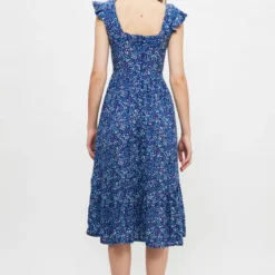 Trendyol Vrouwen Gepofte/ruche Mouw Vierkante Kraag A-lijn Jurk -Trendy Meid Verkoop 785x1200 1