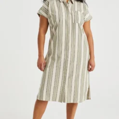 WE Fashion Dames Jurk Met Dessin - Curve -Trendy Meid Verkoop 788x1200 4