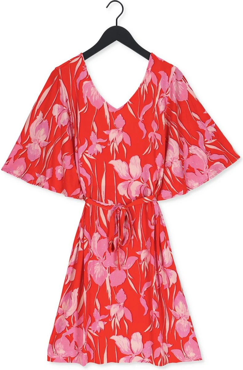 Ana Alcazar Dress Belt Jurken Dames - Rok - Jurk - Rood - Maat 42 4 Ana Alcazar Dress Belt Jurken Dames - Rok - Jurk - Rood - Maat 42 - Afbeelding 4