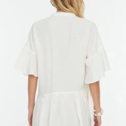 Trendyol Vrouwen Gepofte/ruche Mouw Lieve Schat Aangerimpelde Jurk Jurk -Trendy Meid Verkoop 793x1200 3