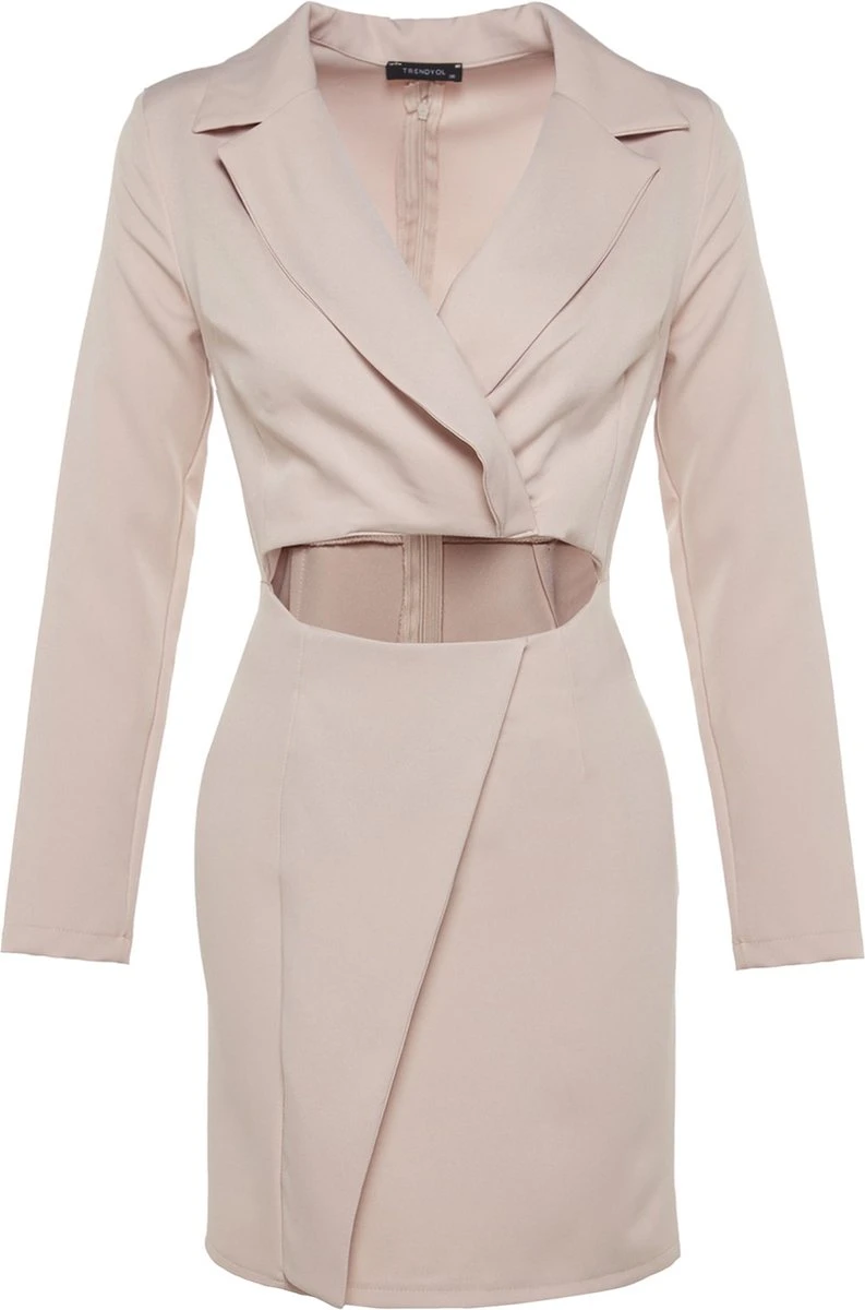 Trendyol Vrouwen Standaard Mouw Cache-coeur Omslag Jurk 3 Trendyol Vrouwen Standaard Mouw Cache-coeur Omslag Jurk - Afbeelding 3