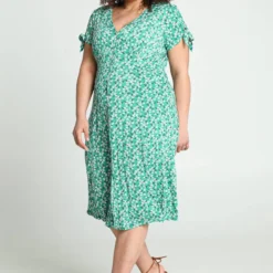 Paprika Koud Gebreide Lange Jurk Met Bloemenprint -Trendy Meid Verkoop 799x1200 12