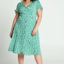 Paprika Koud Gebreide Lange Jurk Met Bloemenprint -Trendy Meid Verkoop 799x1200 16