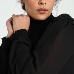 Paprika Korte, Effen Jurk In Voile Met Smokwerk 14 Paprika Korte, Effen Jurk In Voile Met Smokwerk -Trendy Meid Verkoop 799x1200 202