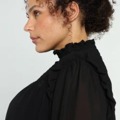 Paprika Korte, Effen Jurk In Voile Met Smokwerk 15 Paprika Korte, Effen Jurk In Voile Met Smokwerk -Trendy Meid Verkoop 799x1200 203