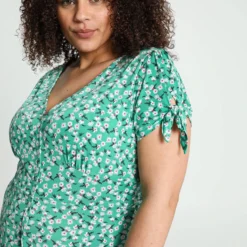 Paprika Koud Gebreide Lange Jurk Met Bloemenprint -Trendy Meid Verkoop 799x1200 254