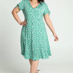 Paprika Koud Gebreide Lange Jurk Met Bloemenprint -Trendy Meid Verkoop 799x1200 256