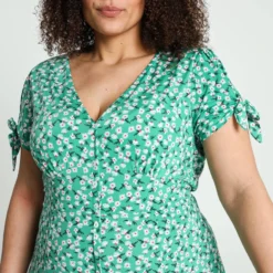 Paprika Koud Gebreide Lange Jurk Met Bloemenprint -Trendy Meid Verkoop 799x1200 258