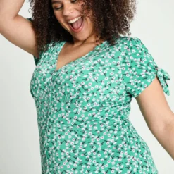 Paprika Koud Gebreide Lange Jurk Met Bloemenprint -Trendy Meid Verkoop 799x1200 260