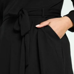 Promiss Halflange, Effen Uitlopende Jurk -Trendy Meid Verkoop 799x1200 308