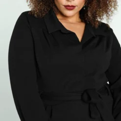 Promiss Halflange, Effen Uitlopende Jurk -Trendy Meid Verkoop 799x1200 310