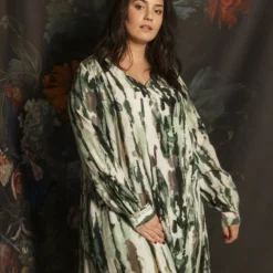 Fransa Plus FPISADORA DR 1 Dames Jurk - Maat 48 -Trendy Meid Verkoop 799x1200 331