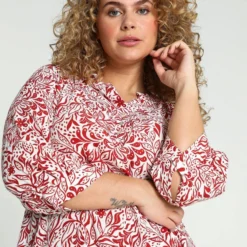 Paprika Korte Jurk In Viscose Met Bloemenmotief En Raglanmouwen -Trendy Meid Verkoop 799x1200 58