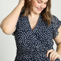 Paprika Lange Plisséjurk Met Hartjesmotief En Smokwerk -Trendy Meid Verkoop 799x1200 65