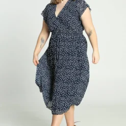 Paprika Lange Plisséjurk Met Hartjesmotief En Smokwerk -Trendy Meid Verkoop 799x1200 68