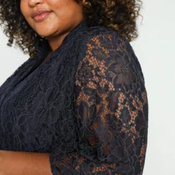 Paprika Korte, Effen Jurk Met Kant -Trendy Meid Verkoop 799x1200 87