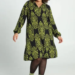 Paprika Halflange, Bedrukte Jurk In Viscose -Trendy Meid Verkoop 799x1200 96