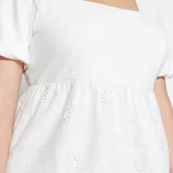 Trendyol Vrouwen Ballon Mouw Vierkante Kraag Schaatser Grote Maten Jurk 14 Trendyol Vrouwen Ballon Mouw Vierkante Kraag Schaatser Grote Maten Jurk -Trendy Meid Verkoop 800x1200 1040