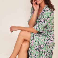 NED Jurk Niya 1 2 Ss Panter Woven 23s1 Tf033 04 200 Green Dames Maat - XL 4 NED Jurk Niya 1 2 Ss Panter Woven 23s1 Tf033 04 200 Green Dames Maat - XL -Trendy Meid Verkoop 800x1200 105