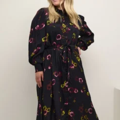 Kaffe Curve KCnanni Shirt Dress Dames Jurk - Maat 52 -Trendy Meid Verkoop 800x1200 1058