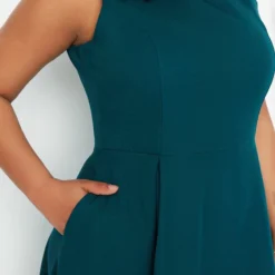 Trendyol Vrouwen Standaard Mouw Ronde Hals A-lijn Plus Size Jurk -Trendy Meid Verkoop 800x1200 1061