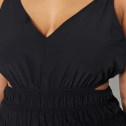 Trendyol Vrouwen Standaard Mouw V-hals Schaatser Grote Maten Jurk -Trendy Meid Verkoop 800x1200 1065