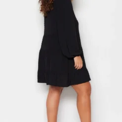 Trendyol Vrouwen Ballon Mouw V-hals Verschuiving Grote Maten Jurk 12 Trendyol Vrouwen Ballon Mouw V-hals Verschuiving Grote Maten Jurk -Trendy Meid Verkoop 800x1200 1133