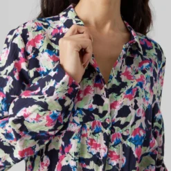 VERO MODA VMBONNI BAY LS CALF SHIRT DRESS WVN LCS Dames Jurk - Maat XS -Trendy Meid Verkoop 800x1200 117