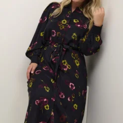 Kaffe Curve KCnanni Shirt Dress Dames Jurk - Maat 48 -Trendy Meid Verkoop 800x1200 1182