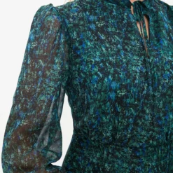 Trendyol Vrouwen Ballon Mouw Staande Kraag A-lijn Jurk -Trendy Meid Verkoop 800x1200 119