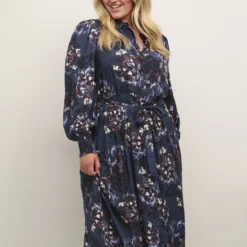 Kaffe Curve KCnanni Shirt Dress Dames Jurk - Maat 44 -Trendy Meid Verkoop 800x1200 1202