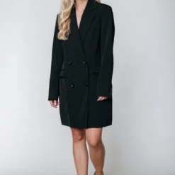 Colourful Rebel Duke Jurk Zwart Dames - Basic Fit - Polyester - M -Trendy Meid Verkoop 800x1200 1218