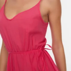 Trendyol Vrouwen Standaard Mouw V-hals A-lijn Jurk -Trendy Meid Verkoop 800x1200 1222