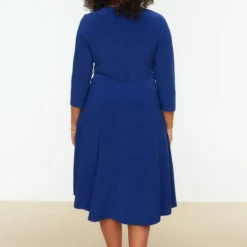 Trendyol Vrouwen Standaard Mouw Dubbele Rij Knopen A-lijn Plus Size Jurk 17 Trendyol Vrouwen Standaard Mouw Dubbele Rij Knopen A-lijn Plus Size Jurk -Trendy Meid Verkoop 800x1200 1263